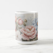 Gemengde wilde bloemen - Klassieke pastelbloem Koffiemok (Center)