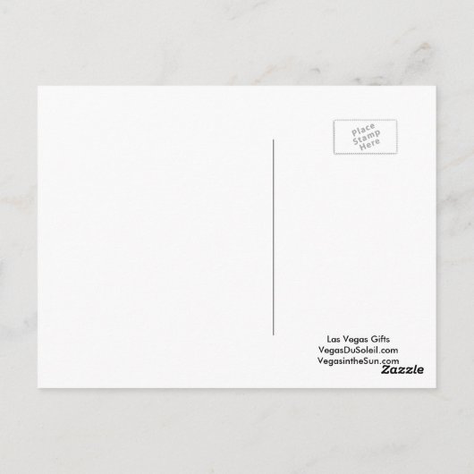 GEMERKT in het Briefkaart van Fabulous Las Vegas (Achterkant)