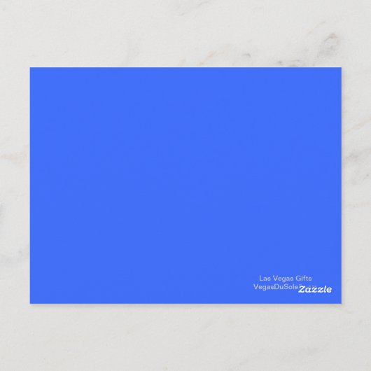 GEMERKT in het Briefkaart van Fabulous Las Vegas (Achterkant)