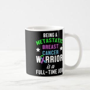 Gemetastaseerde borstkanker Awareness Warrior Koffiemok