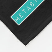 Gemetastaseerde borstkanker Overleving Fleece Deken (Hoek)