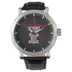 GEMIDDELD - Bodybuilding Motivatie Horloge