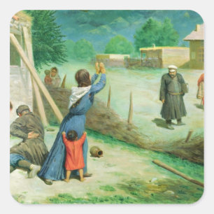 Gemiddeld Collectie, 1891 Vierkante Sticker