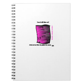 Gemiddeld spiraal notitieboek - diamand motief LBC