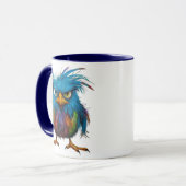 gemiddeld vogelsgezicht mok (Voorkant links)