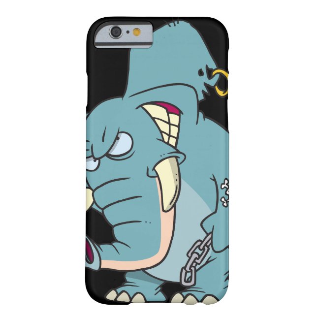 gemiddelde cartoon van de zeehondenolifant Case-Mate iPhone case (Achterkant)