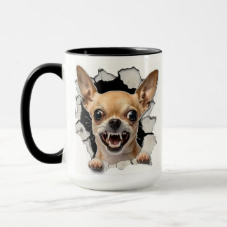 Gemiddelde Chihuahua-hond Mok