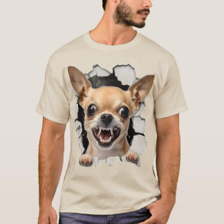 Gemiddelde Chihuahua-hond T-shirt