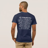 Gemiddelde dag van de Wei T-shirt (Achterkant volledig)