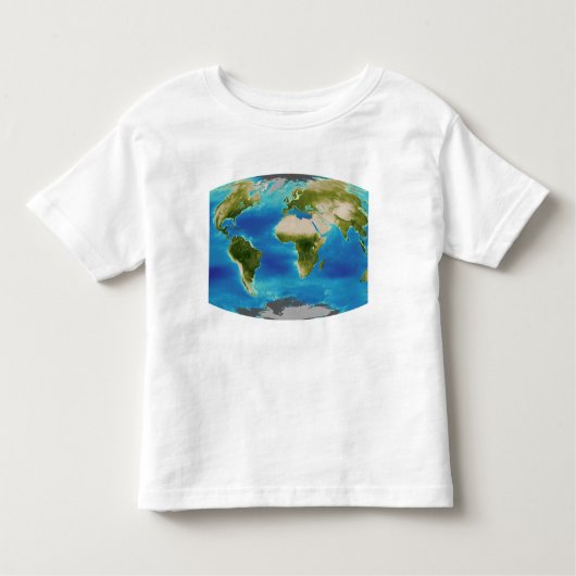 Gemiddelde groei van het plant van de aarde kinder shirts (Voorkant)