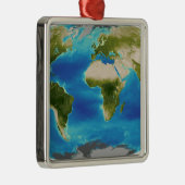 Gemiddelde groei van het plant van de aarde metalen ornament (Rechts)