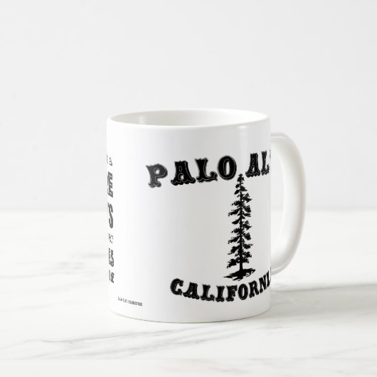 Gemiddelde Millionaire Mok Palo Alto Coffee (Voorkant rechts)