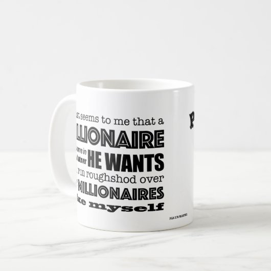 Gemiddelde Millionaire Mok Palo Alto Coffee (Voorkant links)