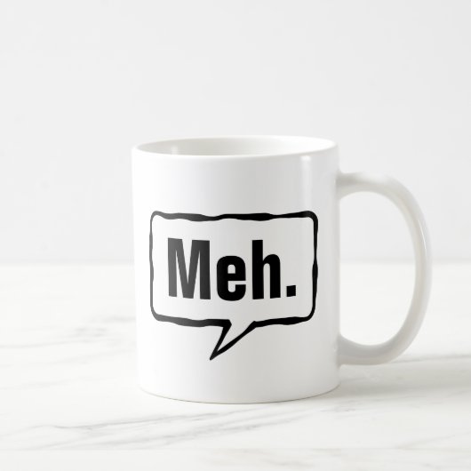 Gemiddelde mok | Funny apathy quote voor thuis of  (Rechts)