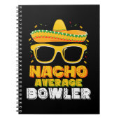 Gemiddelde Nacho Bowler Cinco De MayoNacho Bo Notitieboek (Voorkant)