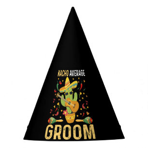 Gemiddelde Nacho Bruidegom Mexicaanse Man Cinco De Feesthoedjes