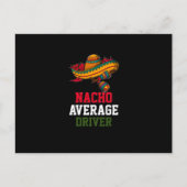 Gemiddelde Nacho-driver Briefkaart (Voorkant)