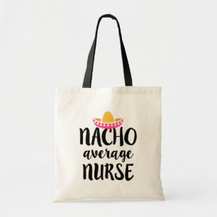 Gemiddelde Nacho Nurse vrouwen RN canvas tas gift