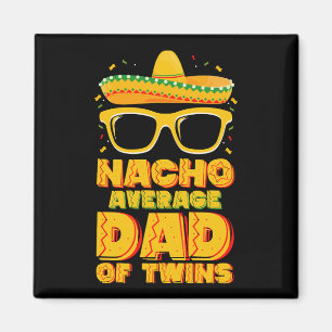 Gemiddelde Nacho Vader Van Tweelingen Mexicaans Ci Magneet