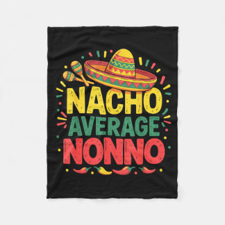 Gemiddelde Nonno Cinco De Mayo Vaderdag Niet Fleece Deken