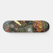 Gemiddelde Sci-fi Marine Firding Pistool Ginger Ca Skateboard (Horizontaal)