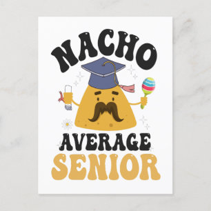 Gemiddelde Senior Afstuderen Cinco De Mayo GIft Uitnodiging Briefkaart