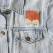 Gemiddelde temperatuur vierkante button 5,1 cm (In situ)