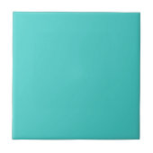 Gemiddelde Turquoise Tegeltje (Voorkant)