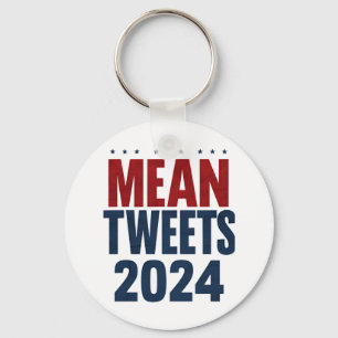 Gemiddelde Tweets 2024 Grappige Verkiezing Trump  Sleutelhanger