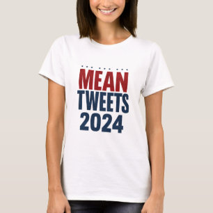 Gemiddelde Tweets 2024 Grappige Verkiezing Trump T-shirt