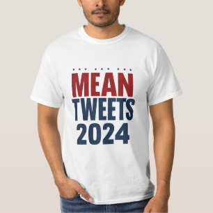 Gemiddelde Tweets 2024 Grappige Verkiezing Trump T-shirt