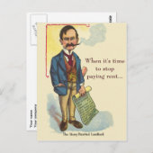 Gemiddelde verwachtingen van de eerste thuiskoper  briefkaart (Voorkant / Achterkant)