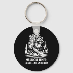 Gemiddelde wandelaar uitstekende snacker grappige  sleutelhanger