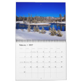 Gemiddelde Yellowstone Parkkalender Kalender (Feb 2027)