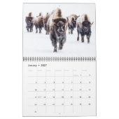 Gemiddelde Yellowstone Parkkalender Kalender (Jan 2027)