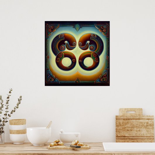 Gemini 10 poster (Keuken)