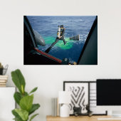 Gemini 12 Splashdown & Recovery Poster (Thuiskantoor)