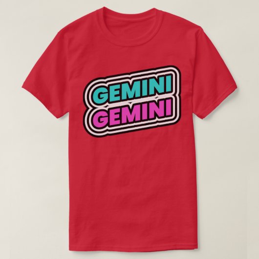 Gemini 1 t-shirt (Design voorkant)