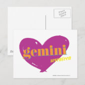 Gemini 2 briefkaart (Voorkant / Achterkant)