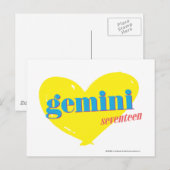 Gemini 3 briefkaart (Voorkant / Achterkant)