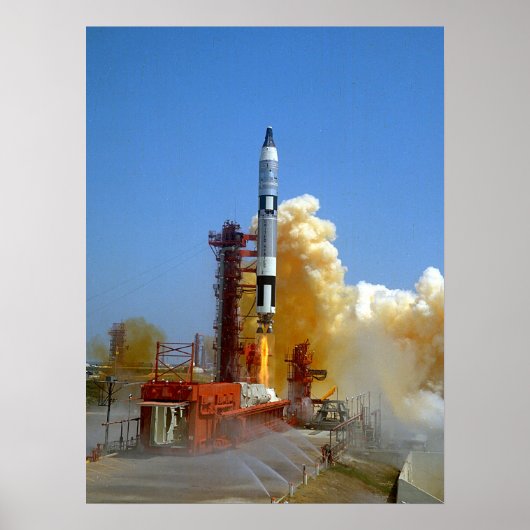 Gemini 4 Start Poster (Voorkant)