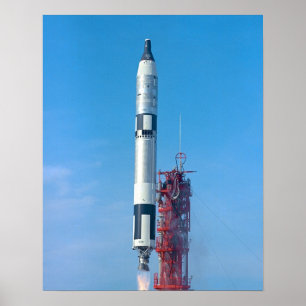 Gemini 6A Start Poster