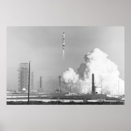 Gemini 6A Start Poster (Voorkant)