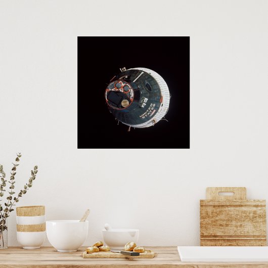 Gemini 7 ruimtevaartuig, gezien vanuit Gemini 6A Poster (Keuken)