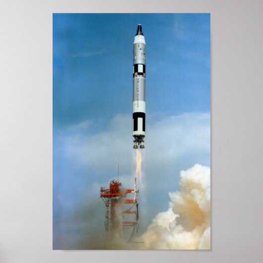 Gemini 8-lancering poster (Voorkant)
