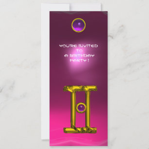 GEMINI ALEXANDRITE, amethyst lichtgeel rood Kaart