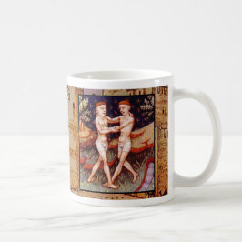 Gemini Ancient Zodiac Sign Astrology Coffee Cup Koffiemok