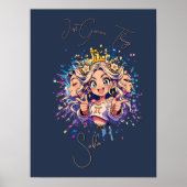 Gemini Anime Sweet 16 Custom Poster (Devant)