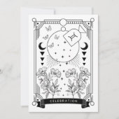 Gemini Anniversaire Invitation (Devant)