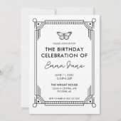 Gemini Anniversaire Invitation (Dos)